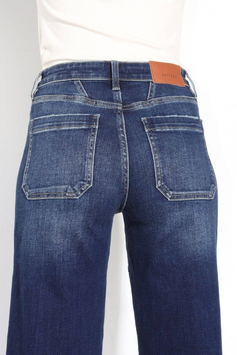 HIGH RISE RELAXED WIDE LEG JEANS