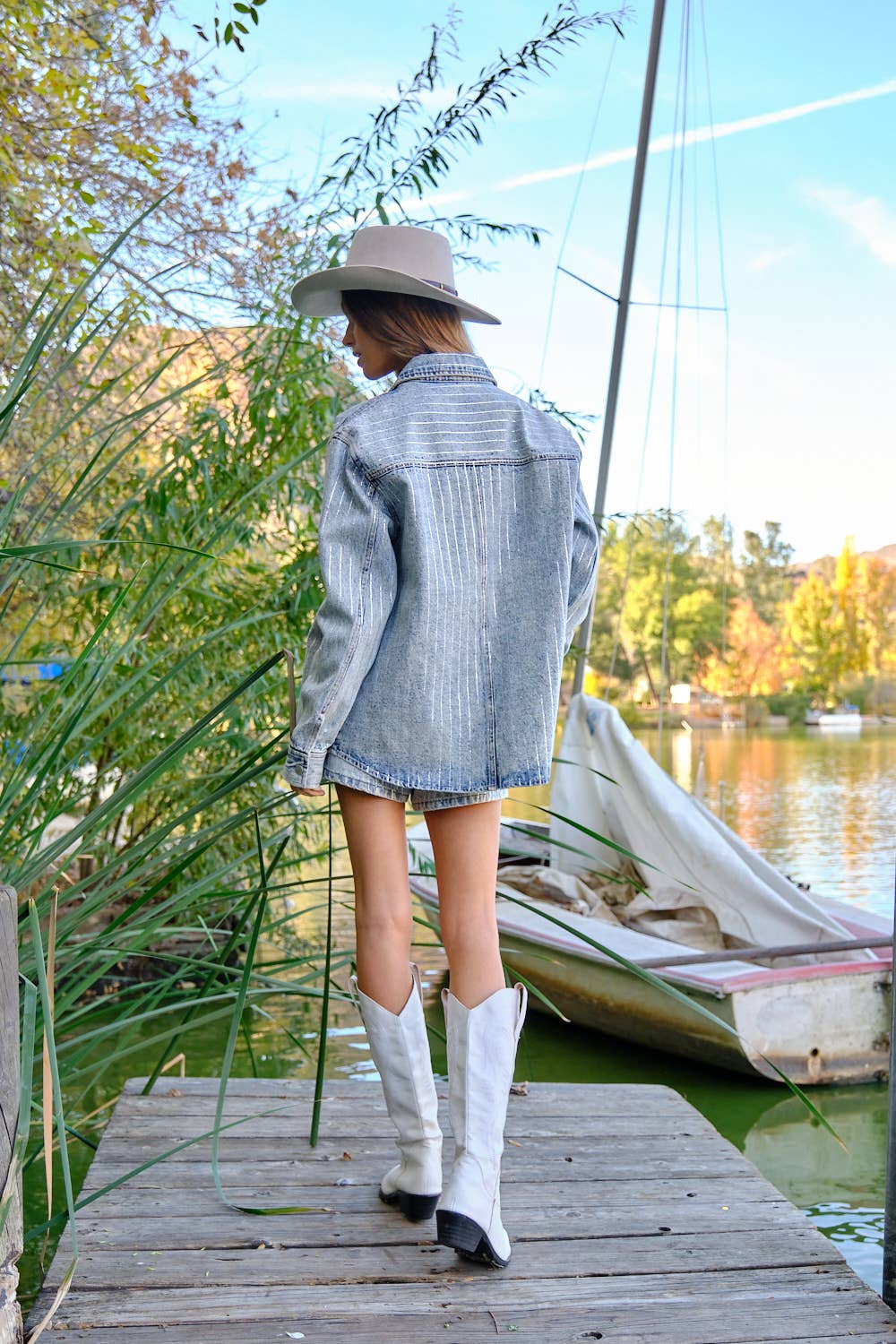 Sparkle Stone Stripe Jacket