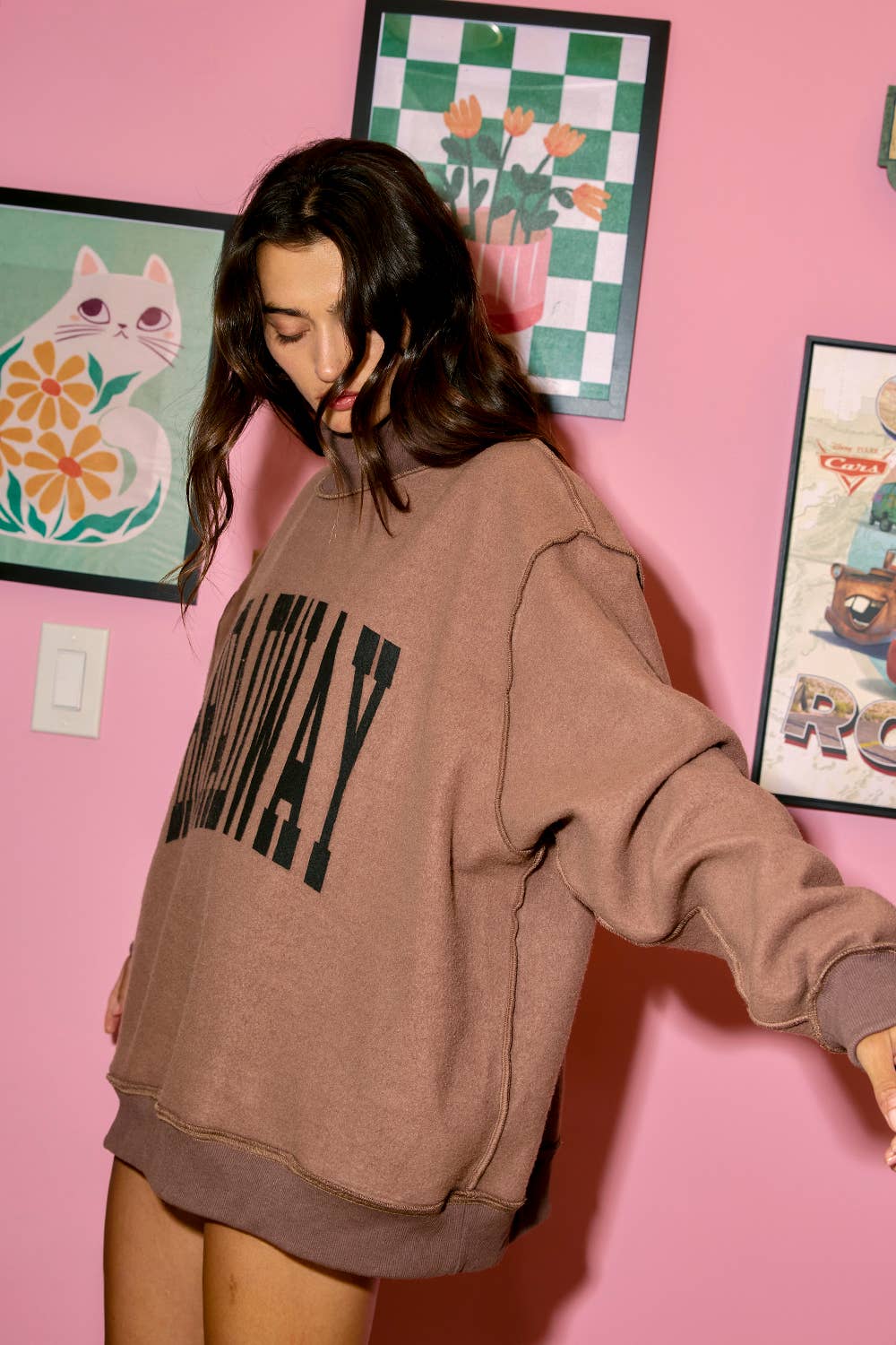 NASHVILLE & BROADWAY' Reversible Sweatshirt