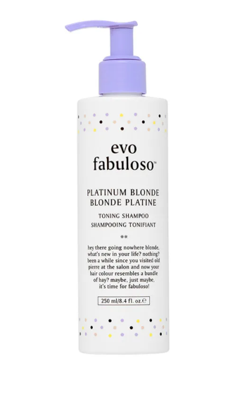 Platinum Blonde Toning Shampoo Evo