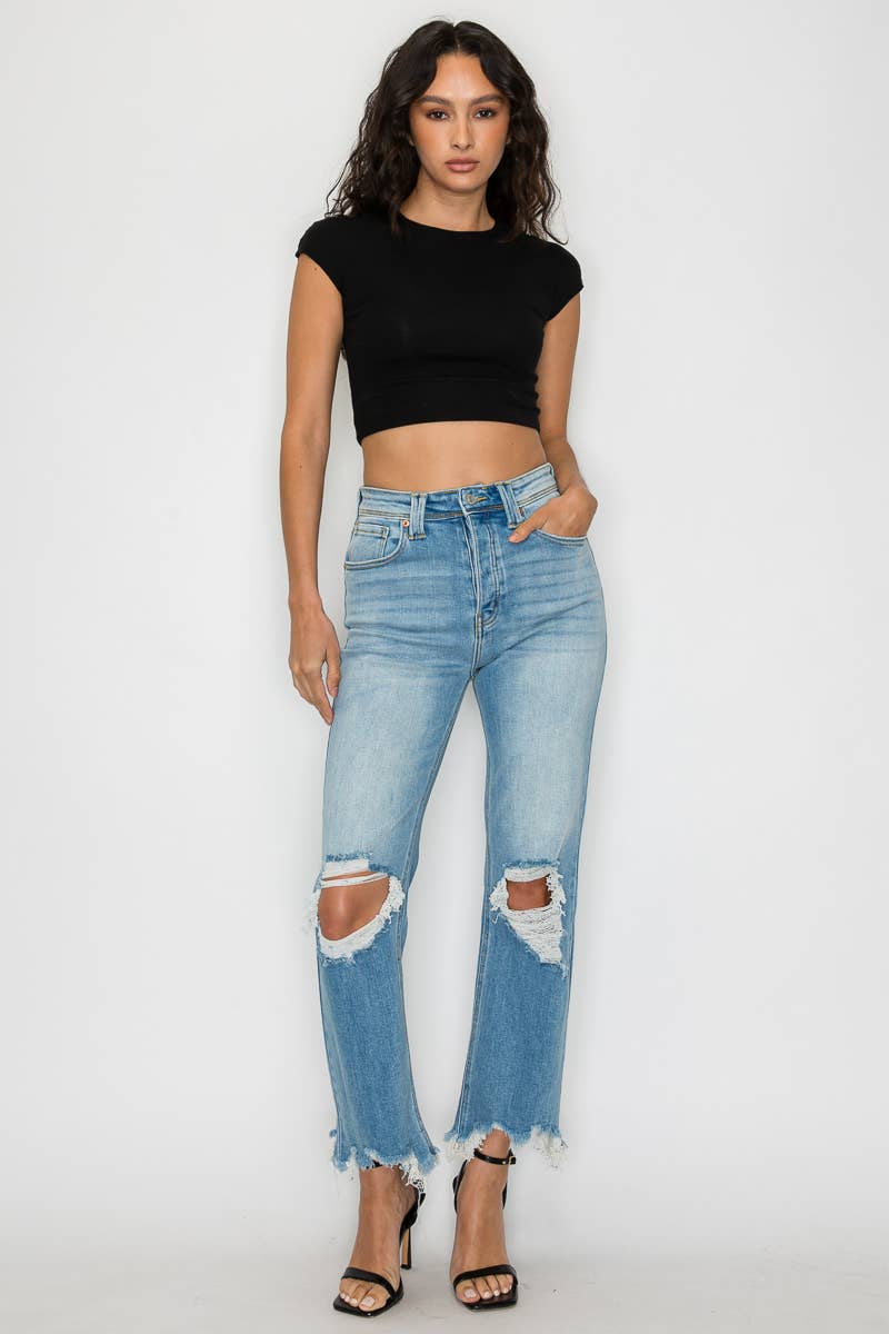ULTRA HIGH RISE MODERN WIDE JEANS