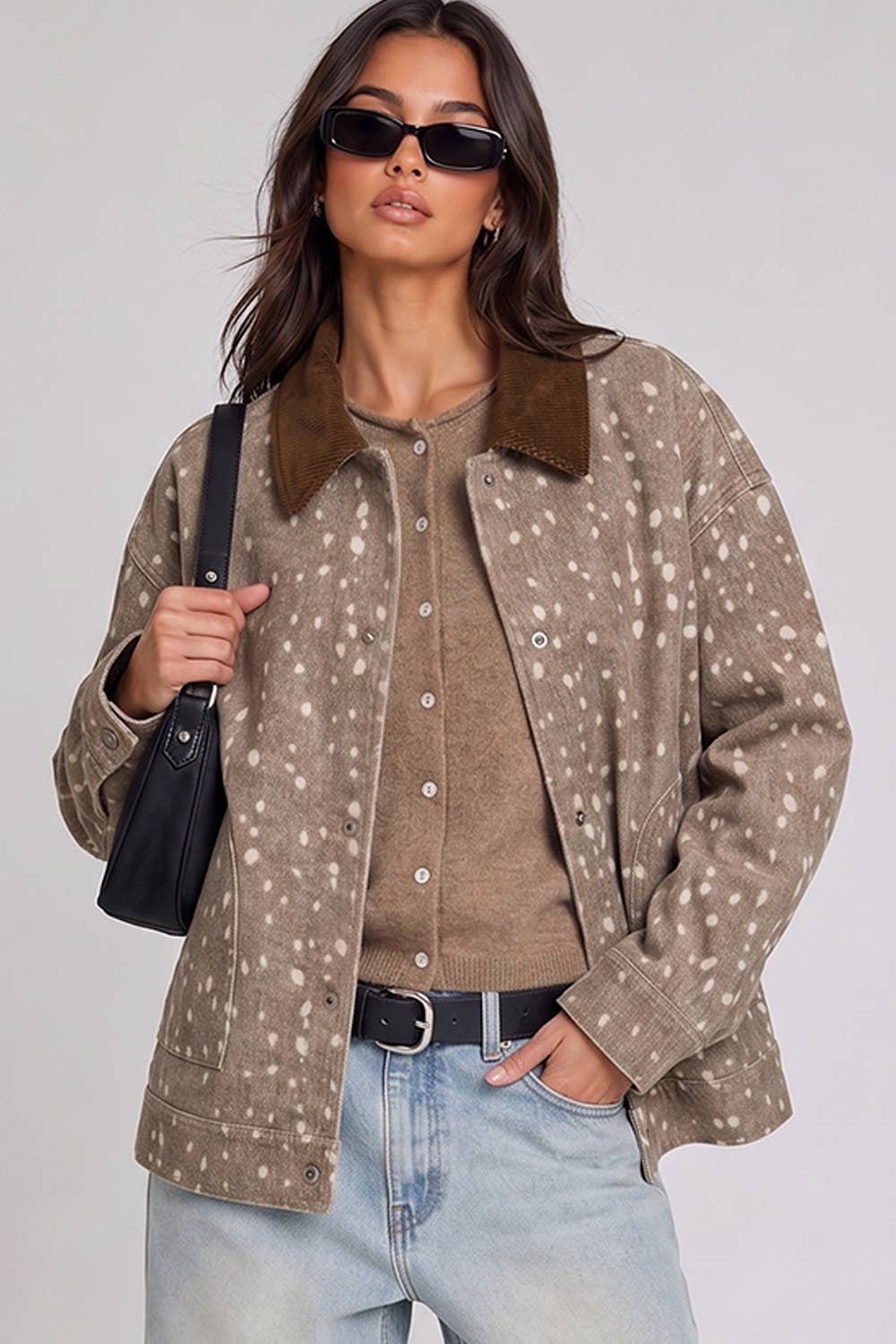 Western Animal Print Jacket