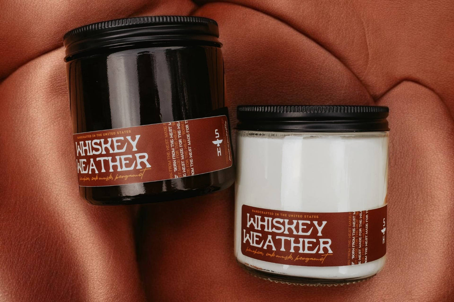 WHISKEY WEATHER - Bourbon & Oak Musk Candle
