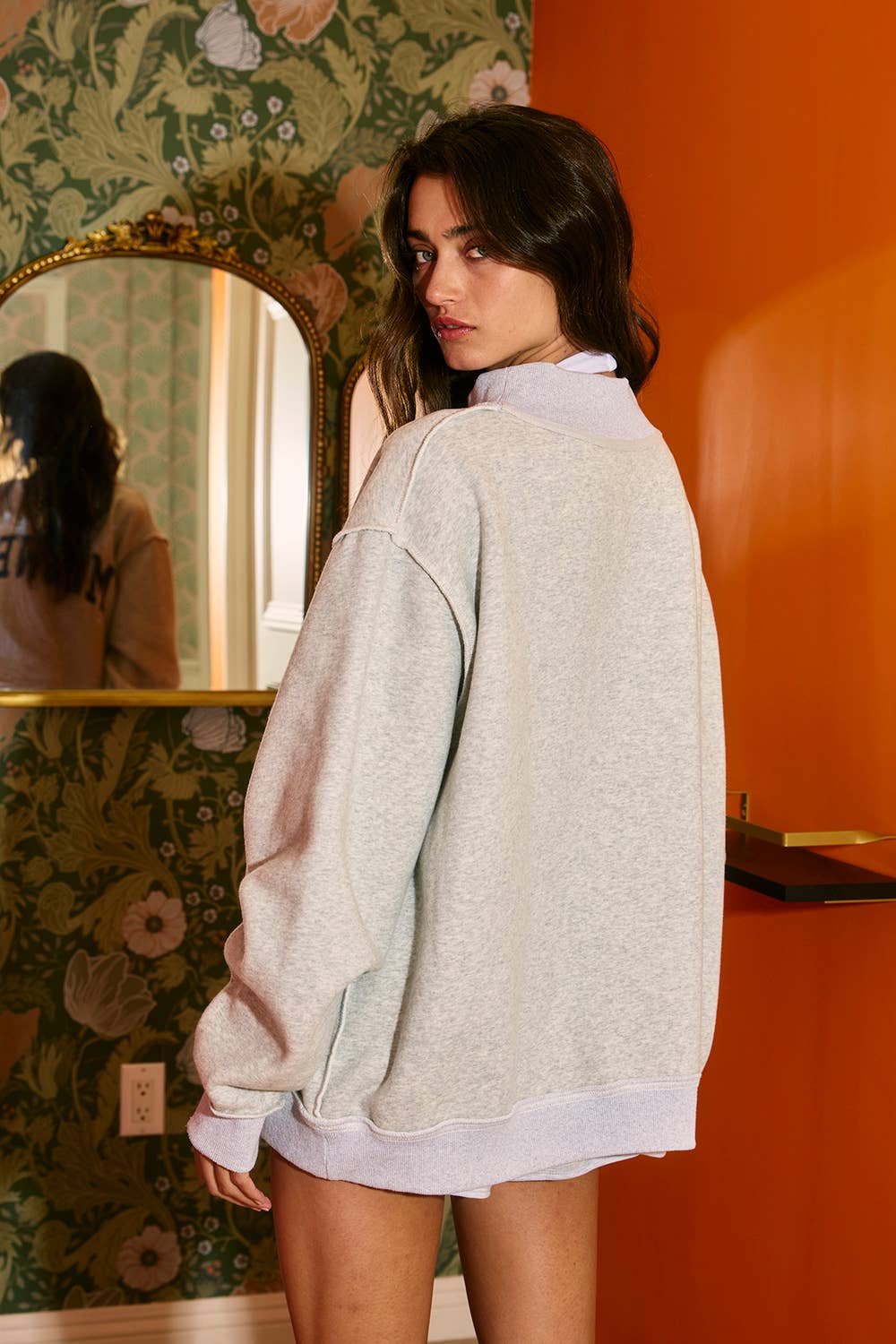 MIDWEST BABE' Reversible Sweatshirt