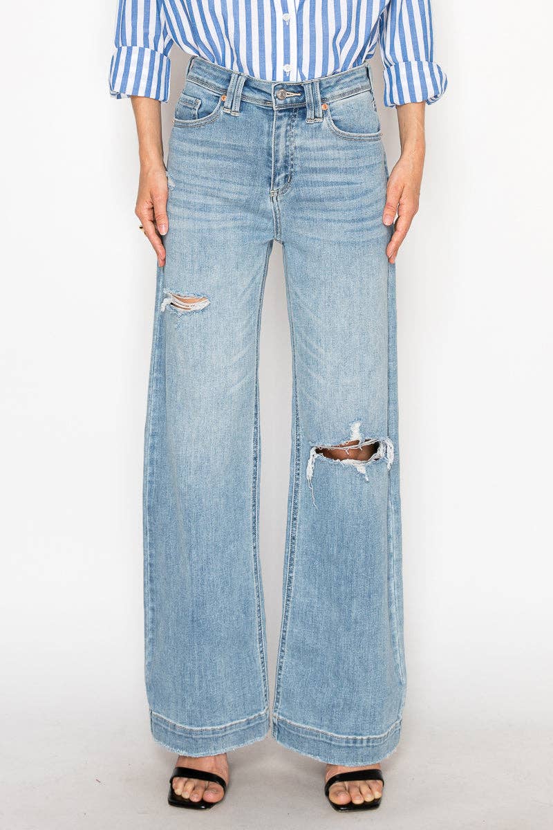 Corset Ultra High Rise Modern Wide Jeans