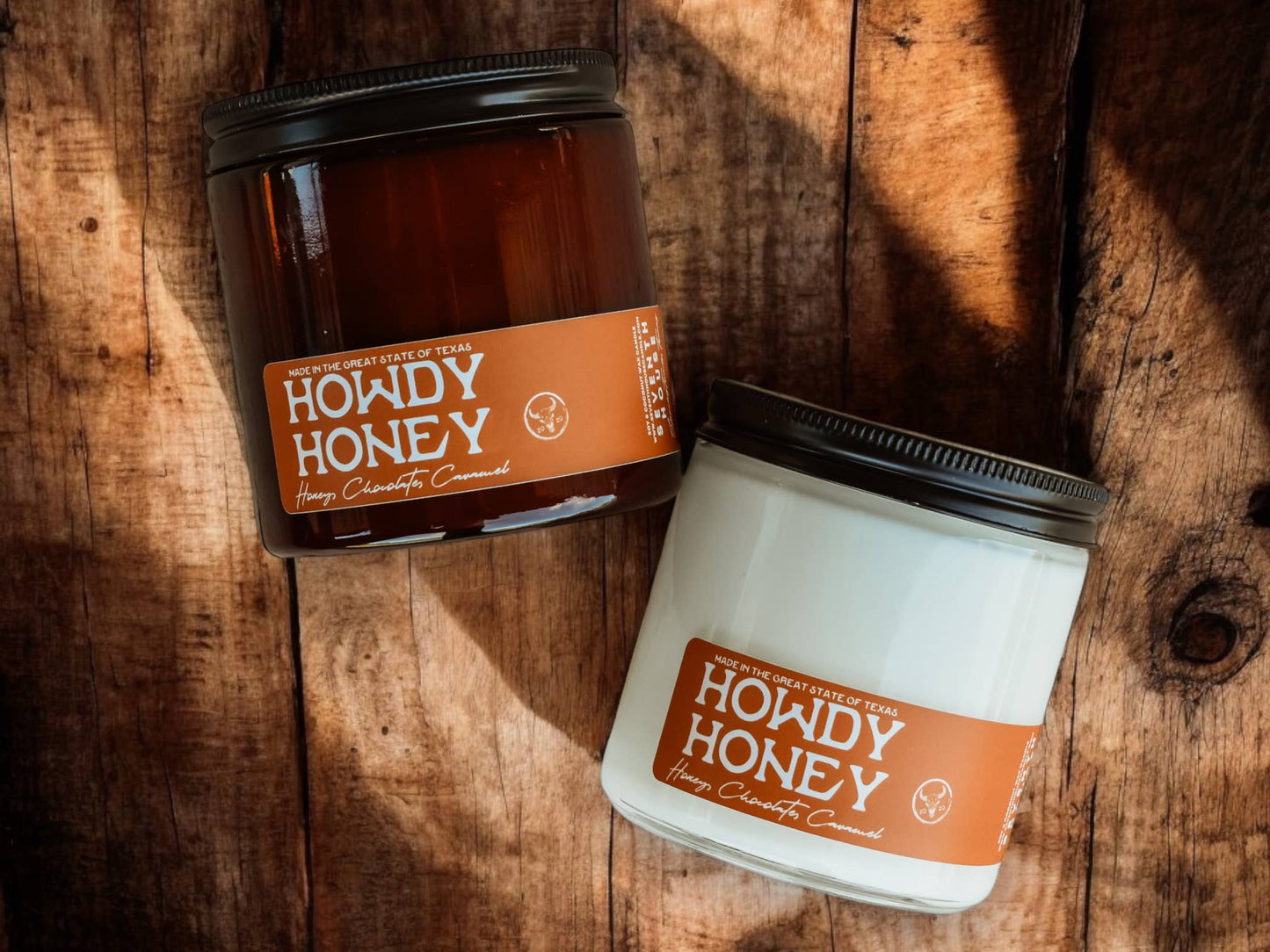 HOWDY HONEY - Vanilla, Caramel & Honey Candle
