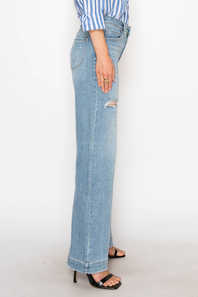 Corset Ultra High Rise Modern Wide Jeans