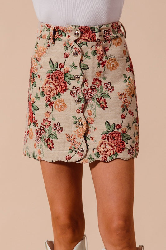 Floral Skirt