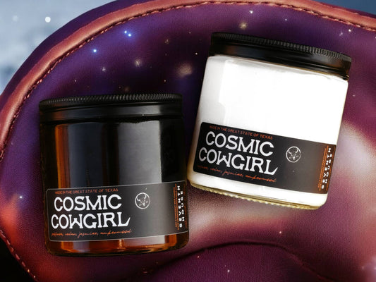 COSMIC COWGIRL - Saffron, Cedar & Amberwood Candle