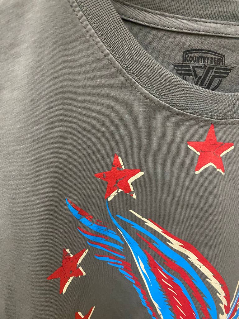 Free Bird 22 Vintage Relaxed Crop T-shirt