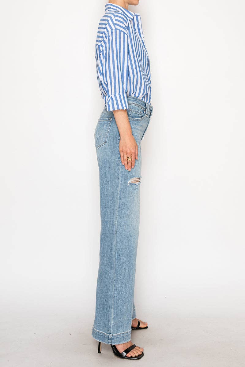 Corset Ultra High Rise Modern Wide Jeans