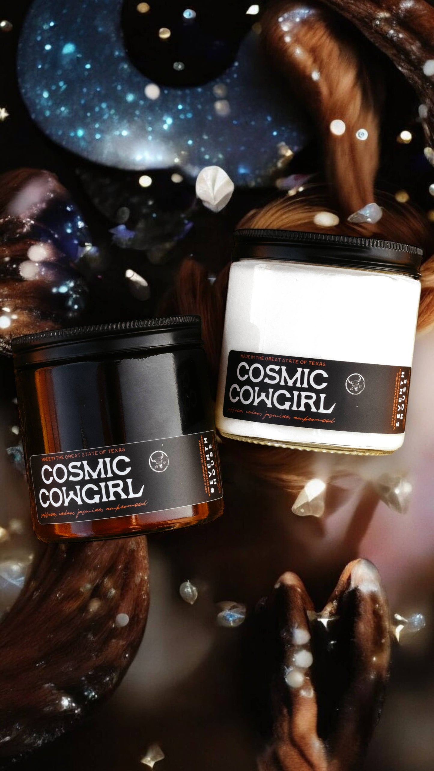 COSMIC COWGIRL - Saffron, Cedar & Amberwood Candle